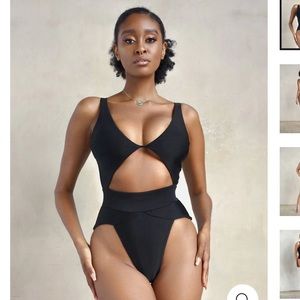 MBM aspire bathing suit black NWT worn once